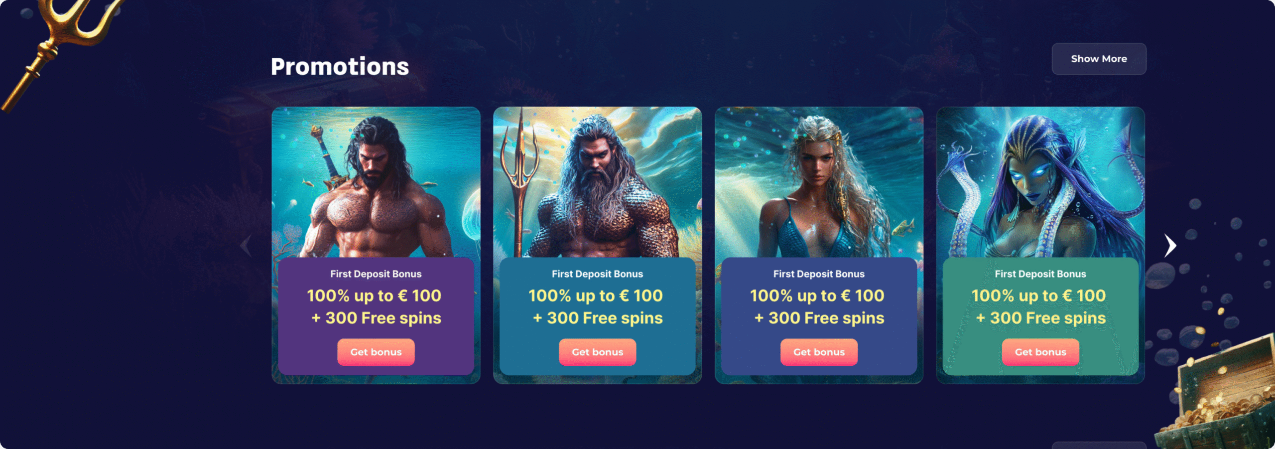 Triton Slots Bonusangebote